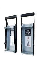 Load image into Gallery viewer, 2 PACK - Can Crusher Wall Mounted Aluminum 16oz 12oz 8oz With Bottle Opener for Recycling